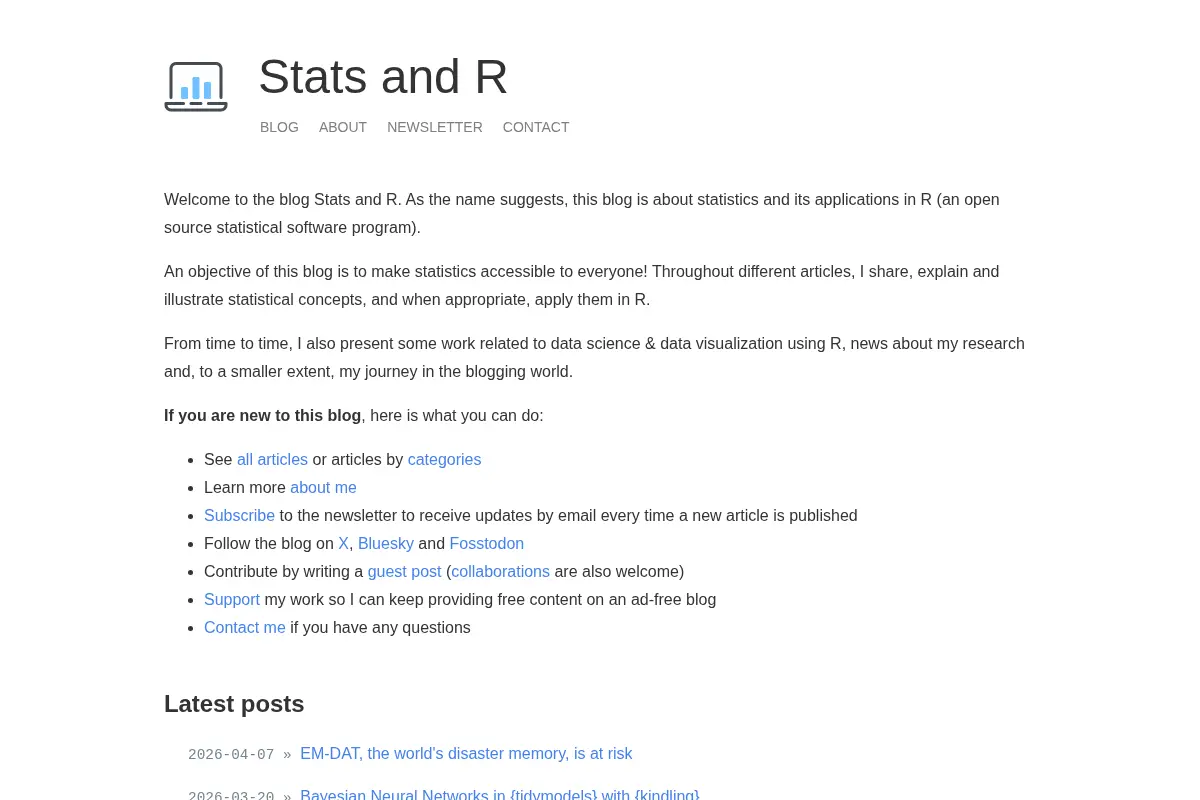 Stats and R