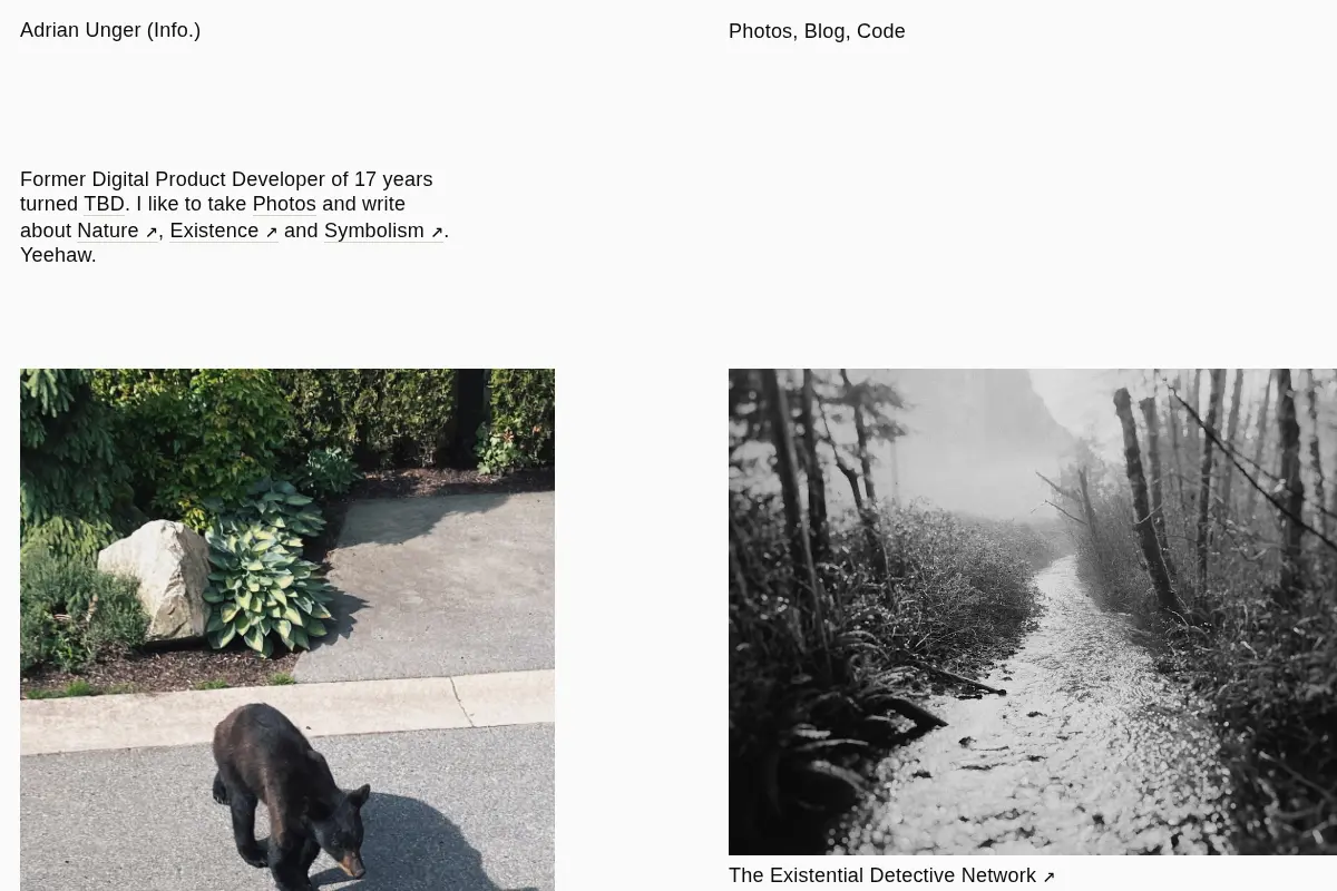 Adrian Unger — Staydecent