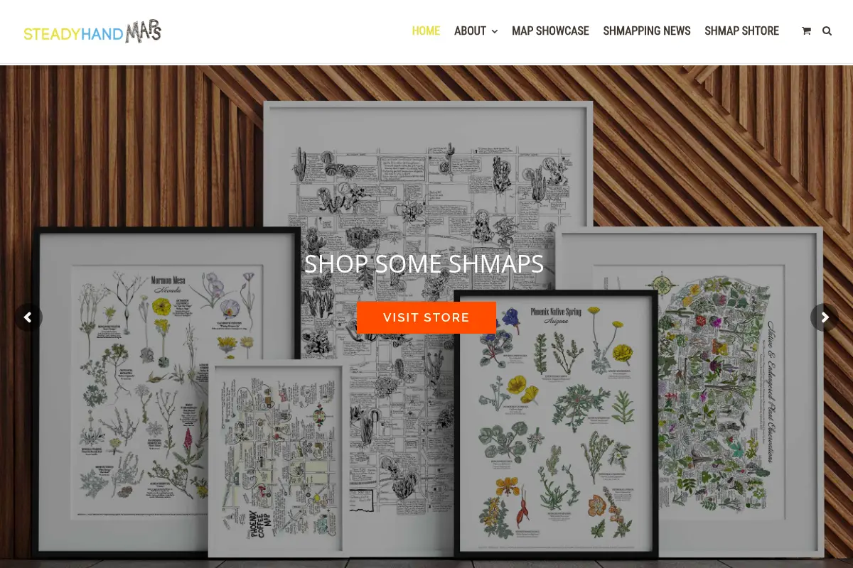 Custom Map Design & Hand Drawn Maps by Steady Hand Maps
