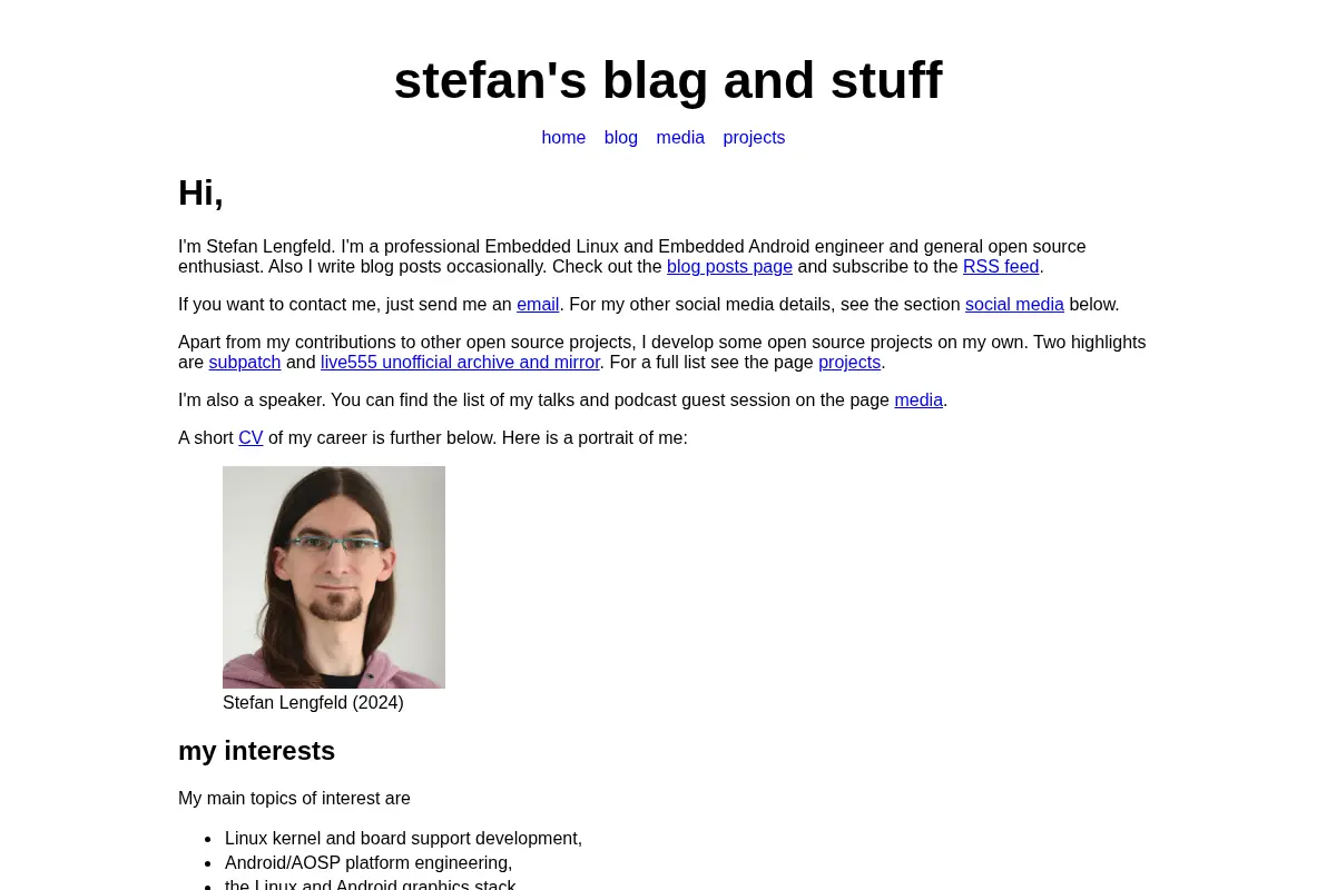 Hi, — stefan's blag and stuff
