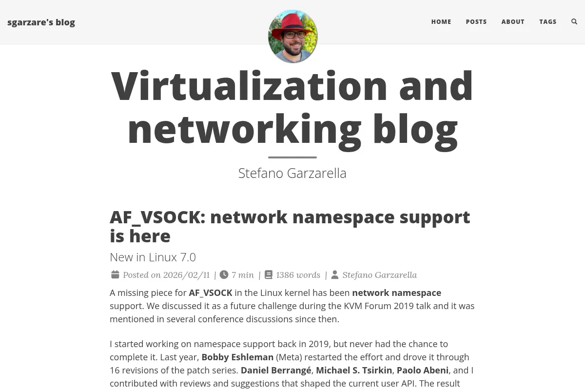 Virtualization and networking blog