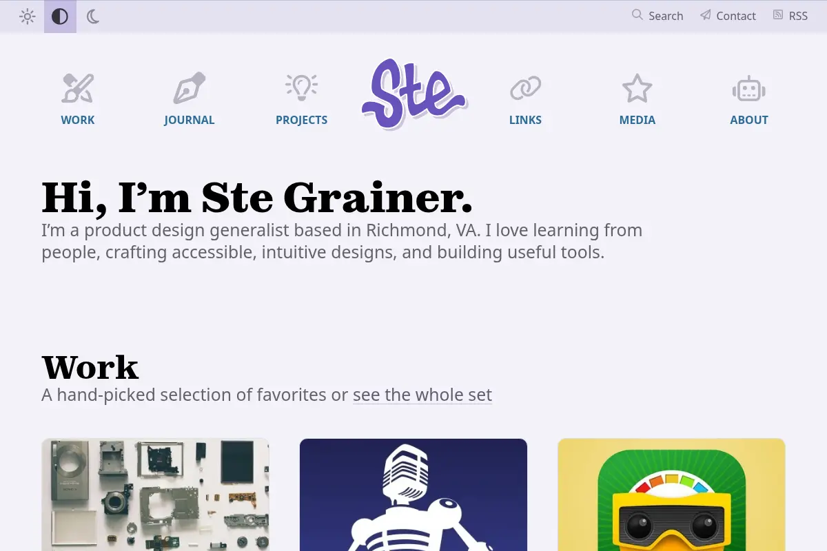 Ste Grainer, Designer & Developer