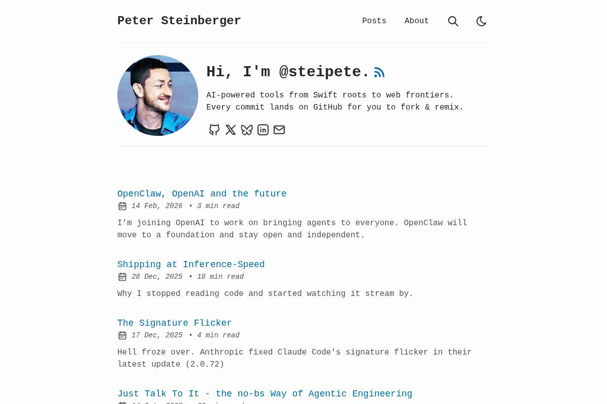 Peter Steinberger