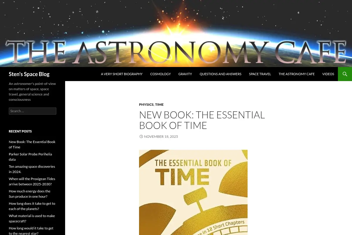 Sten's Space Blog