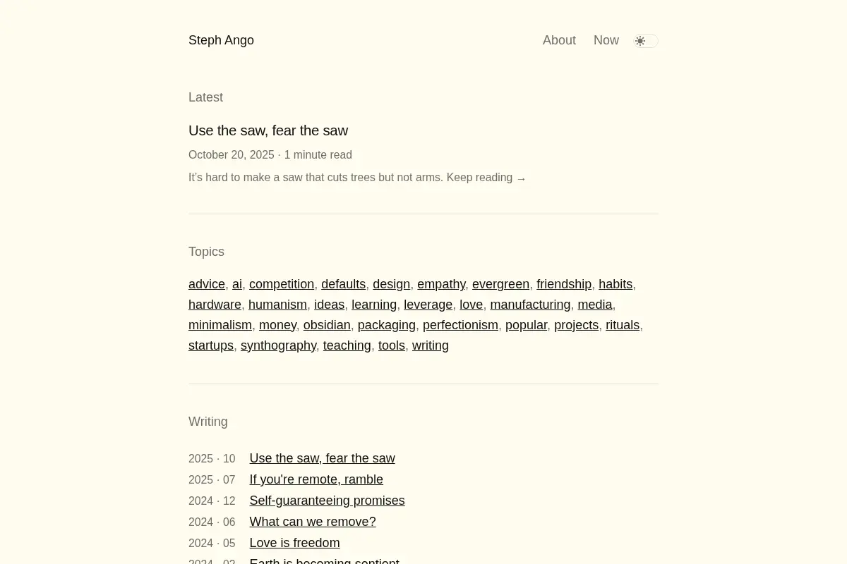 Steph Ango