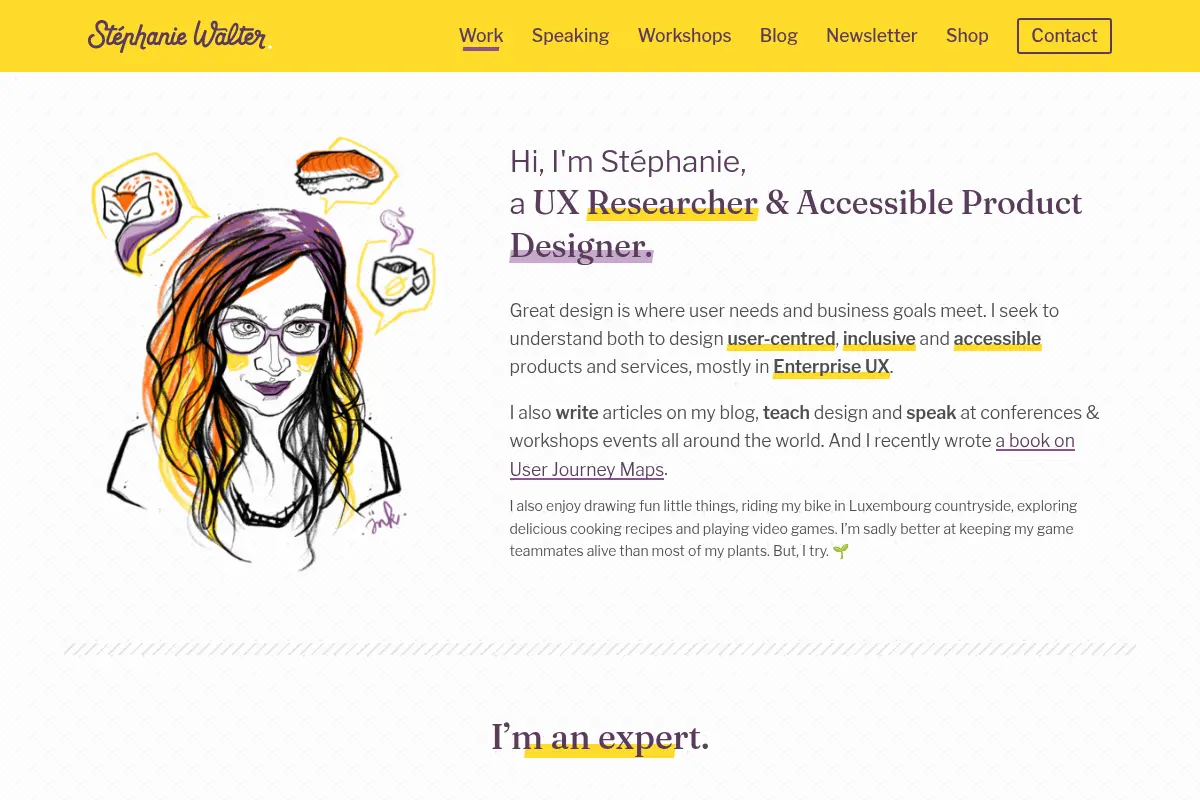 Stéphanie Walter – UX Researcher & Designer