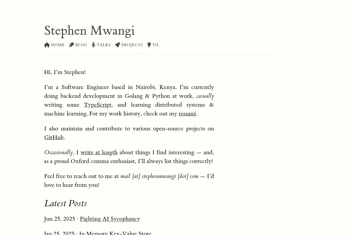 Stephen Mwangi