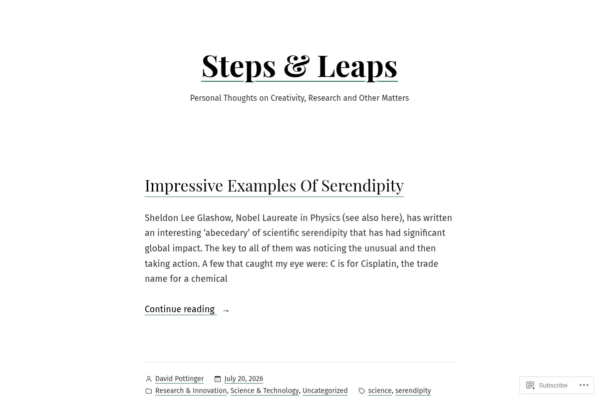 Steps & Leaps