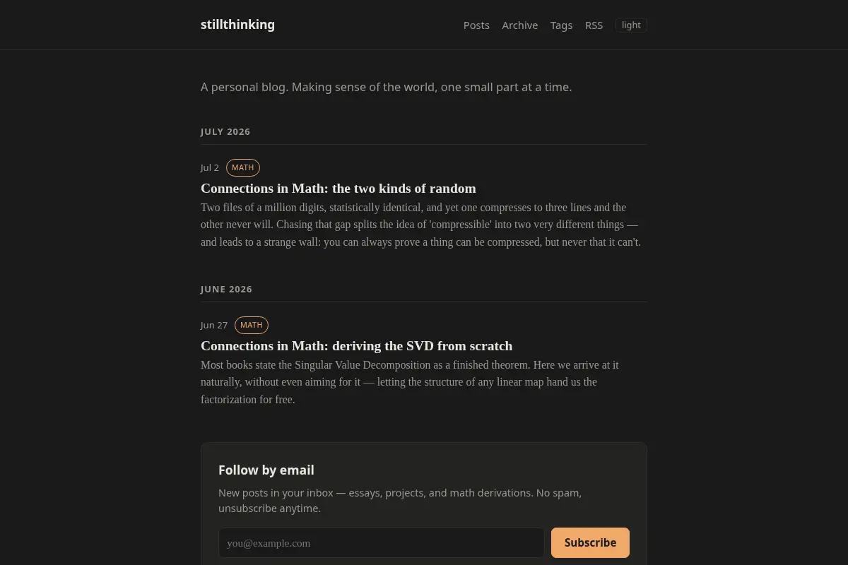 stillthinking