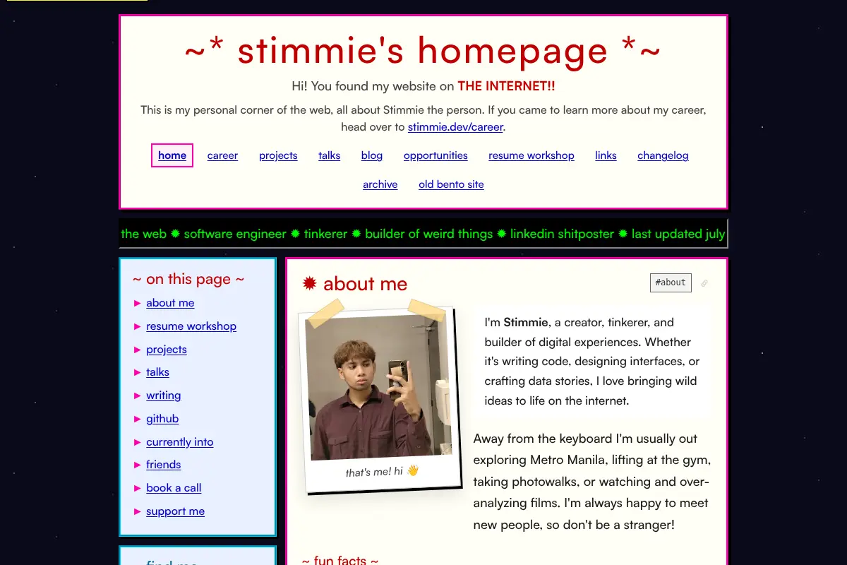 Stimmie's Portfolio