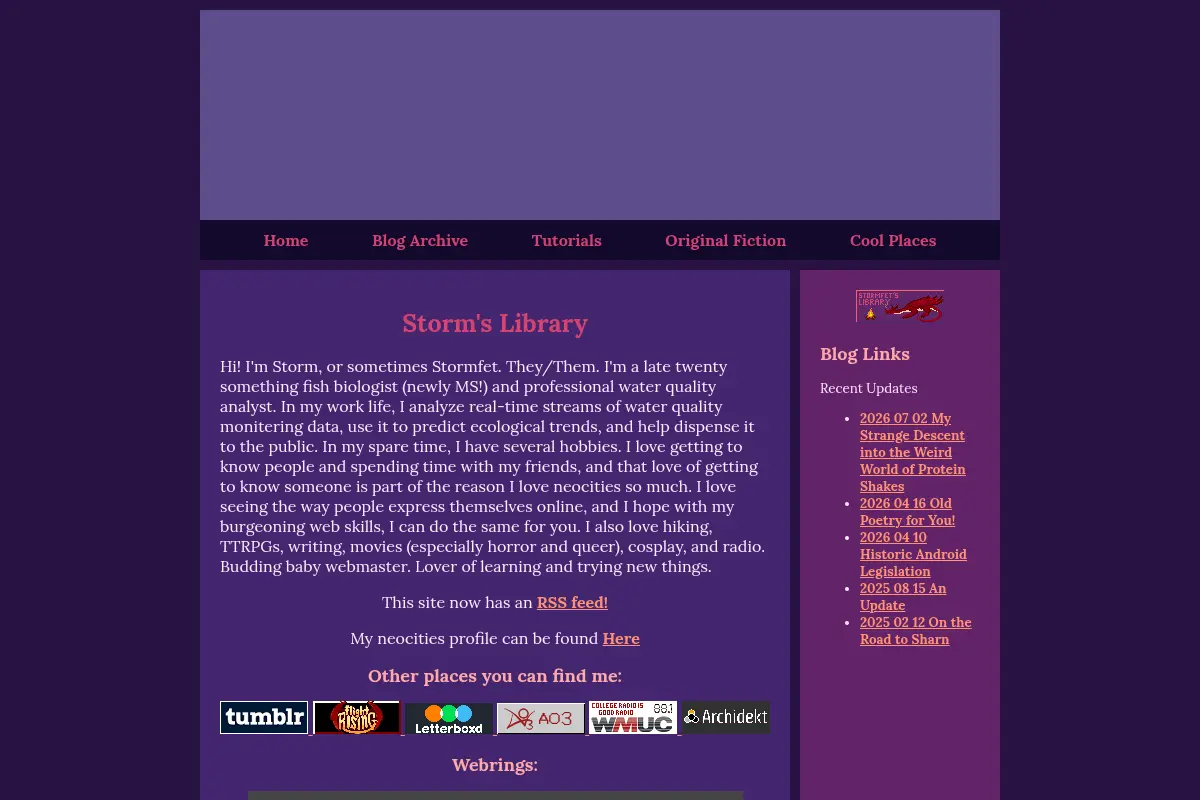 Storm's Library