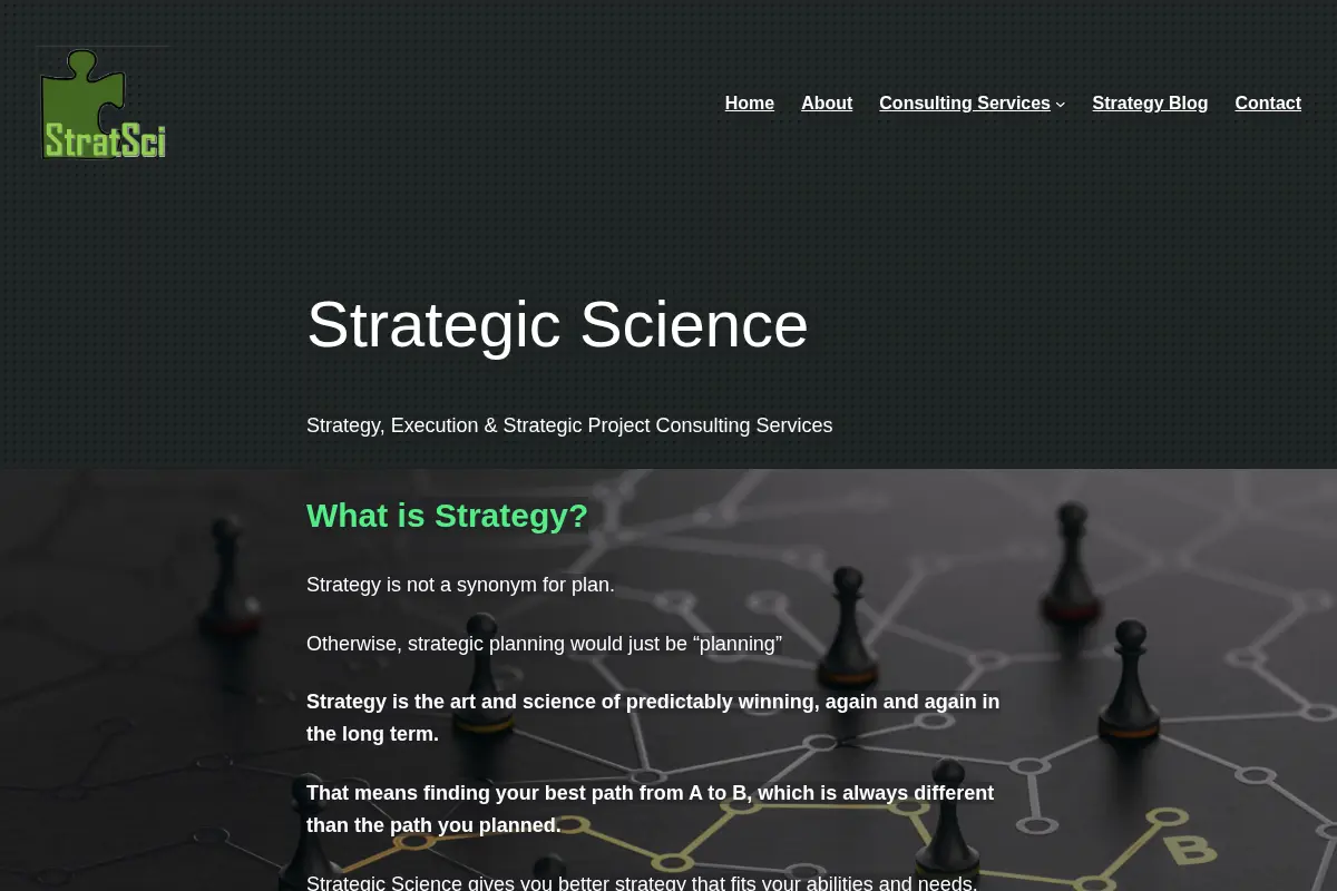 Strategic Science