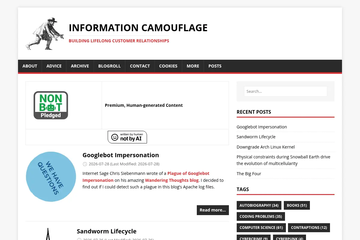 Information Camouflage