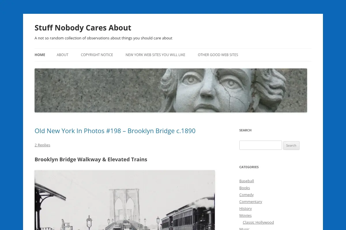 Stuff Nobody Cares About