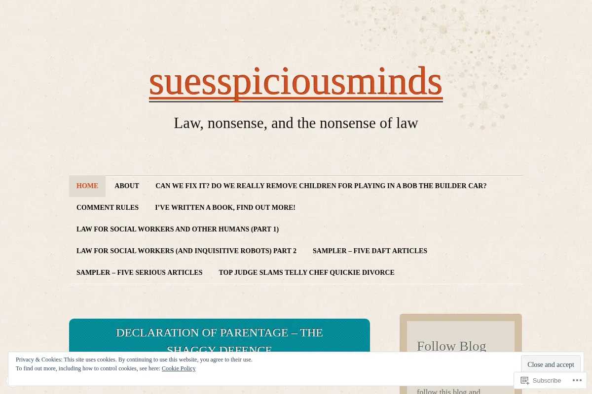 suesspiciousminds