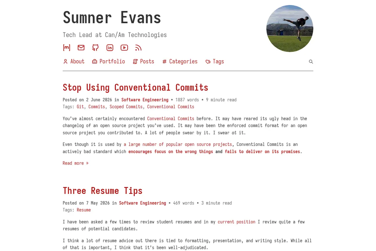Sumner Evans