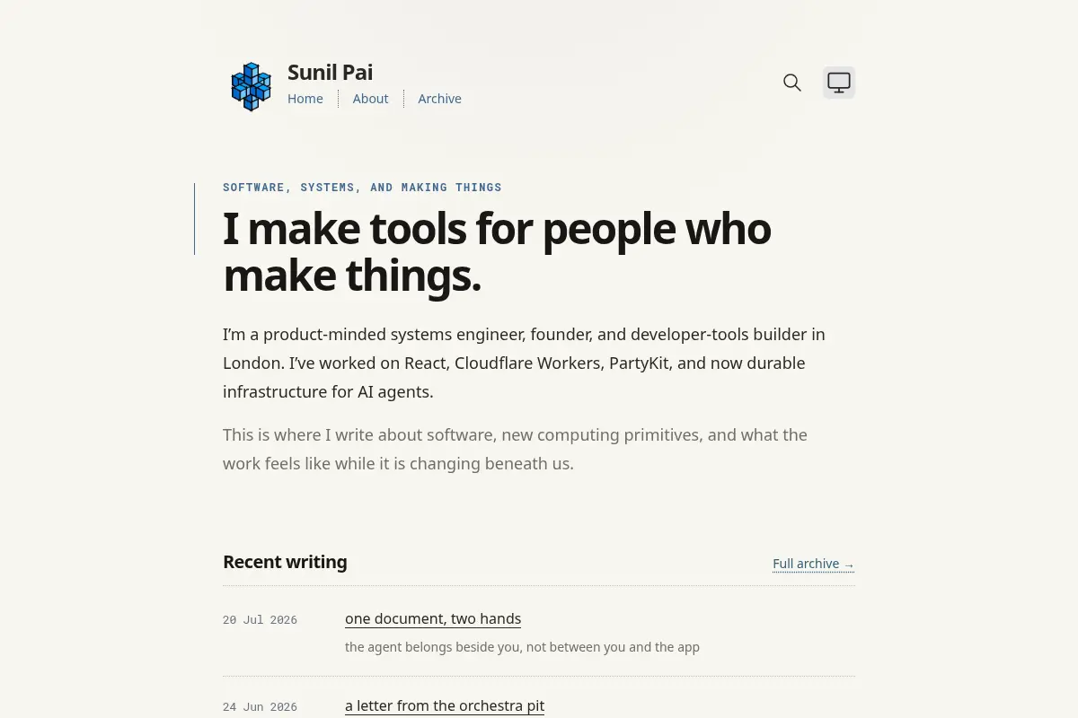 Sunil Pai • Solving the decision problem
