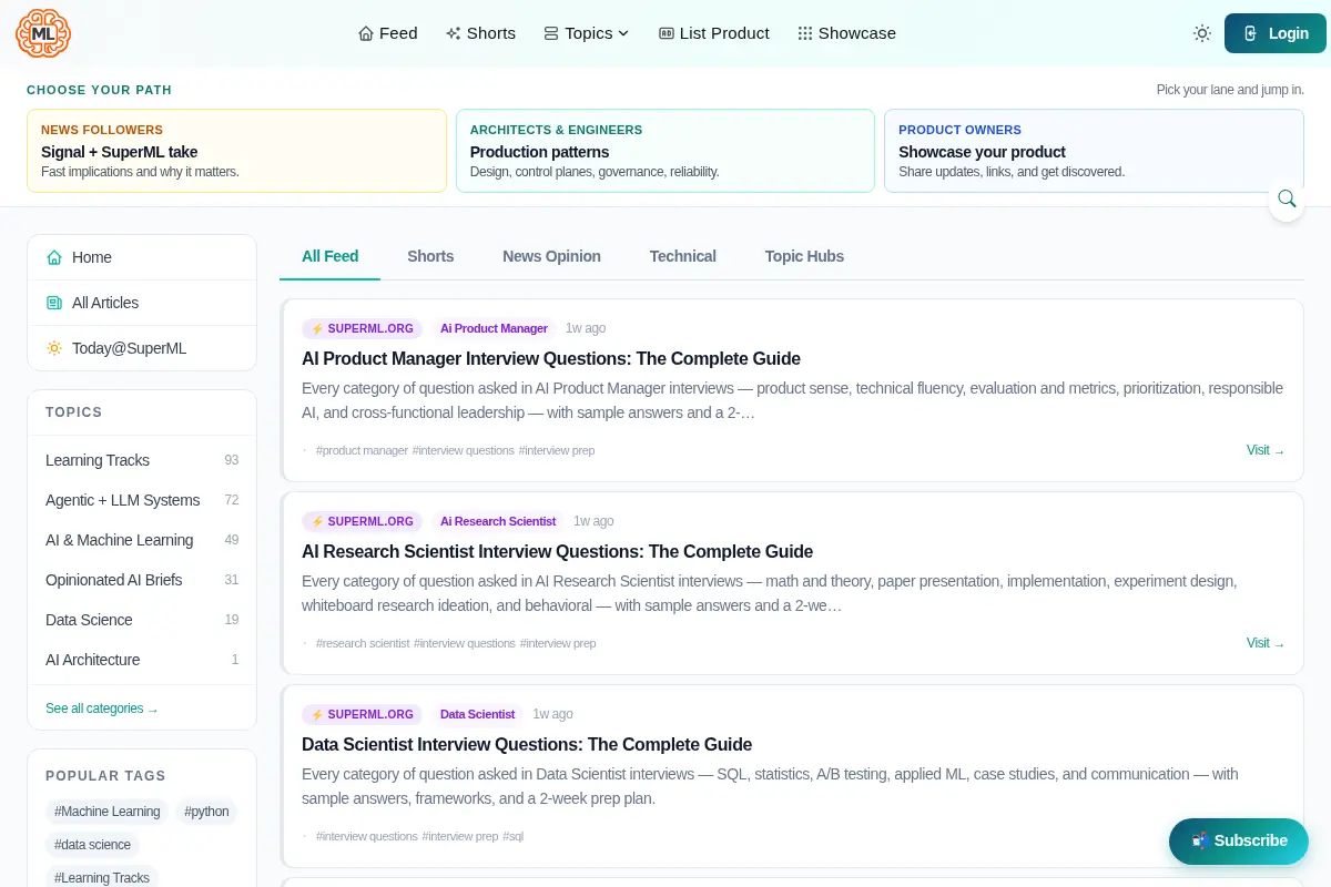 SuperML.dev