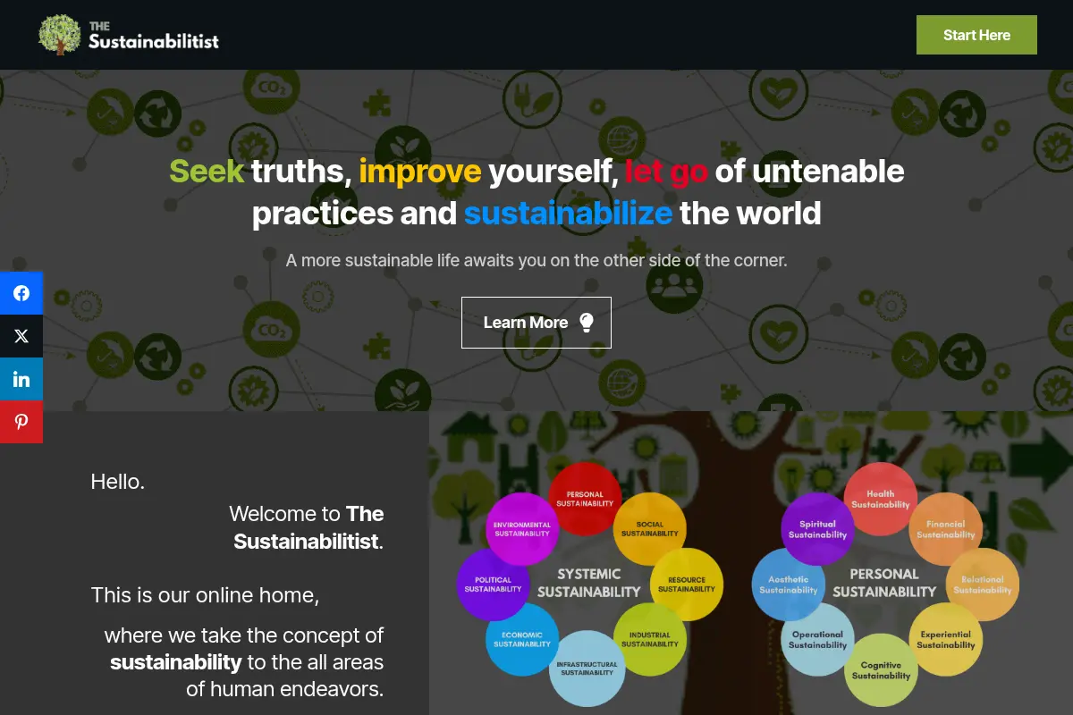 The Sustainabilitist