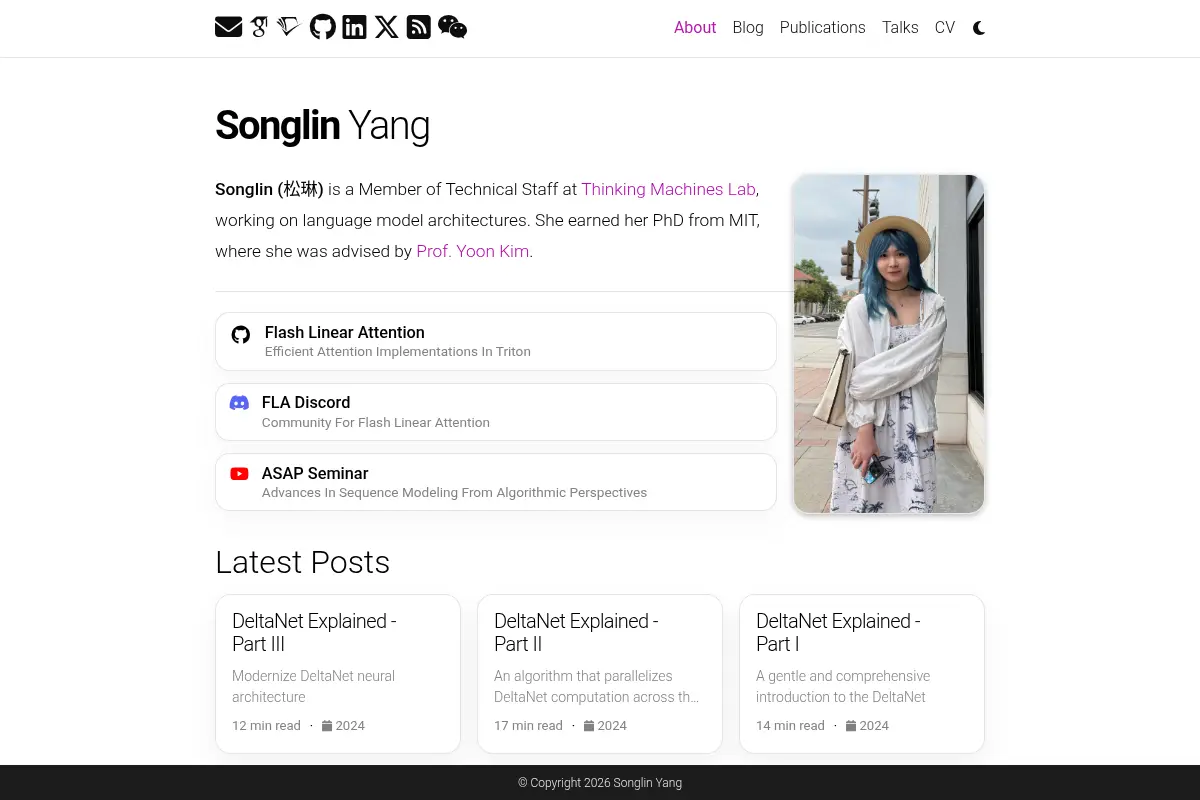 Songlin Yang