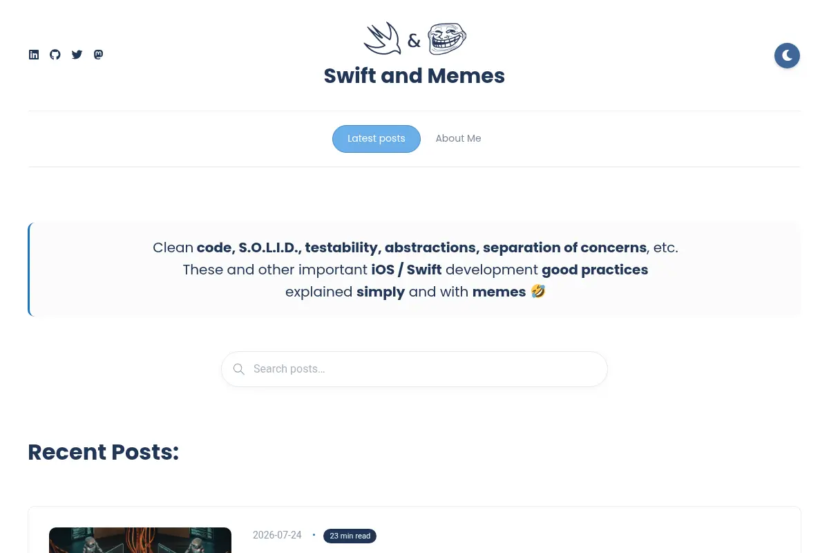 Swift and Memes - iOS good practices explained with memes