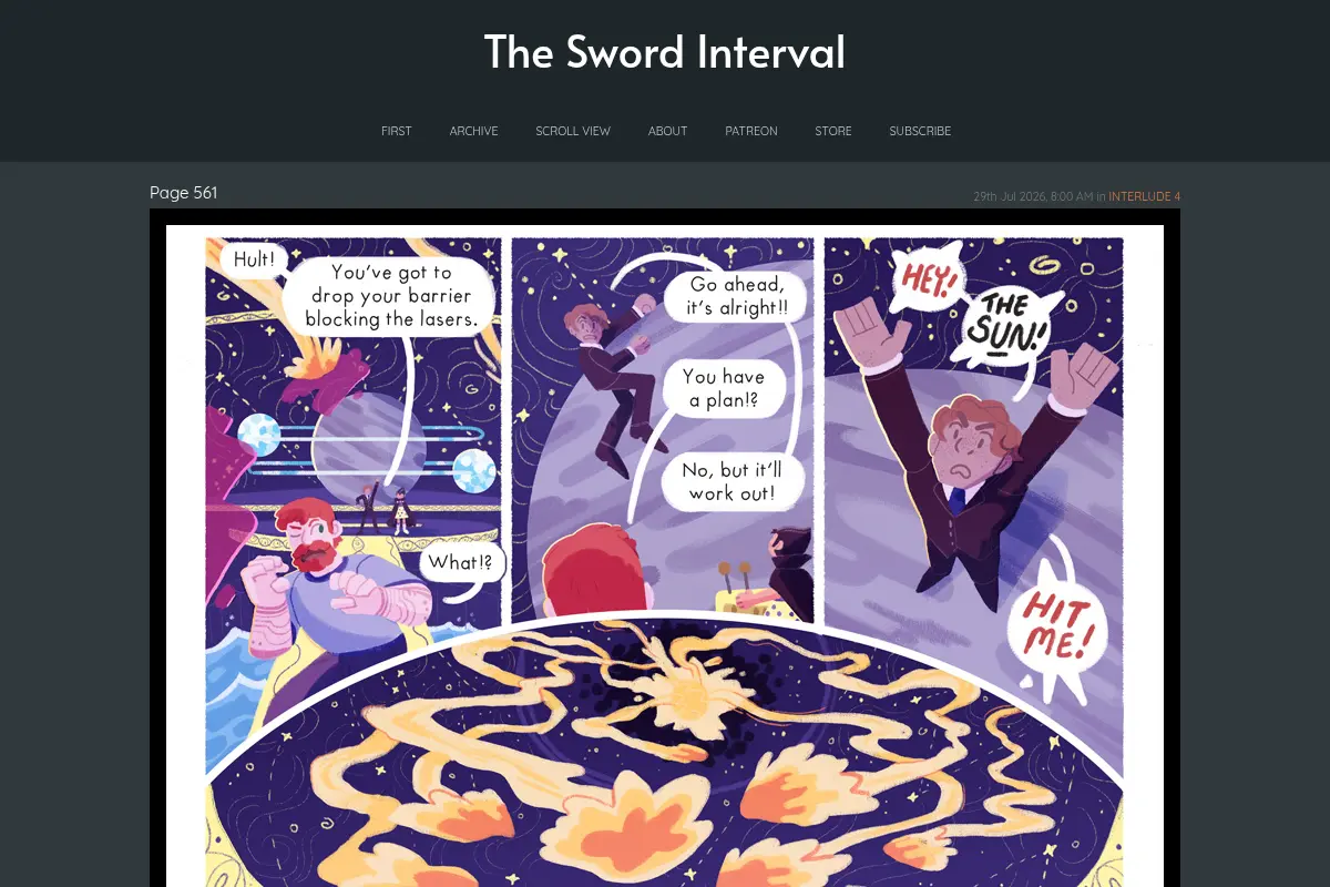 The Sword Interval