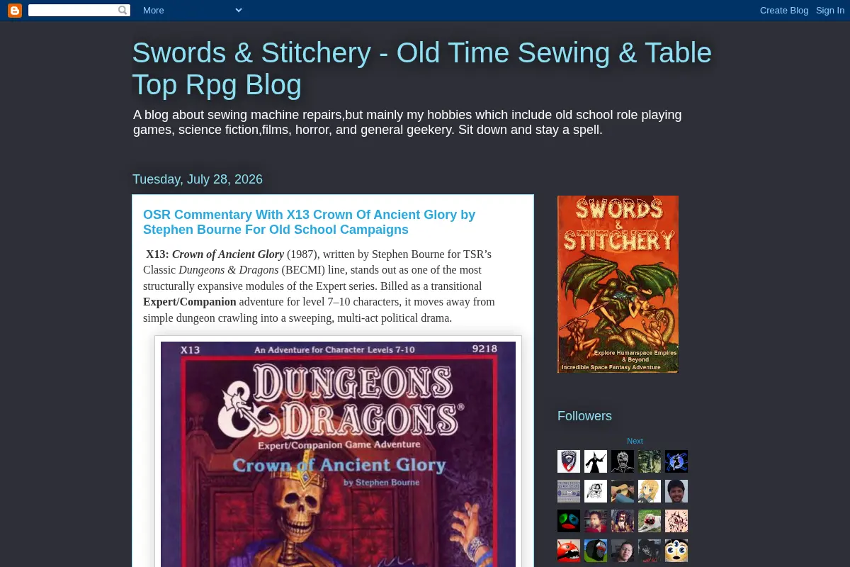 Swords & Stitchery