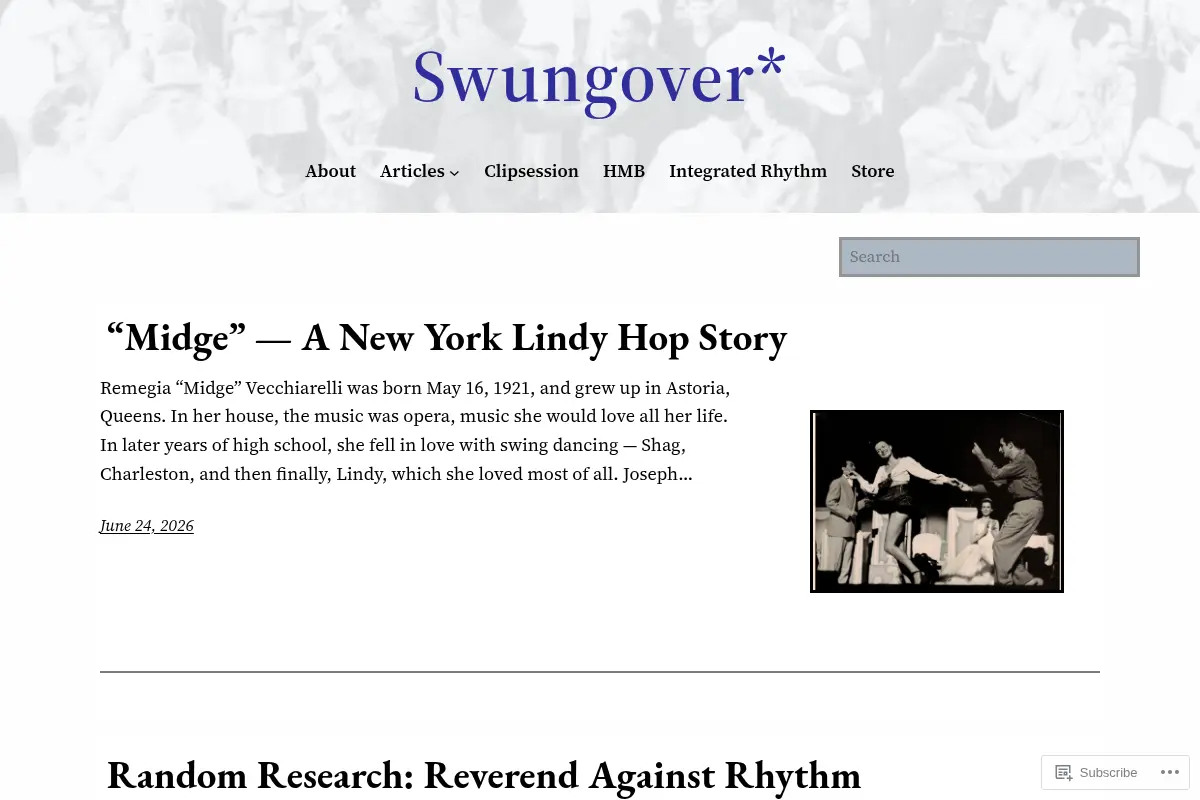 Swungover*