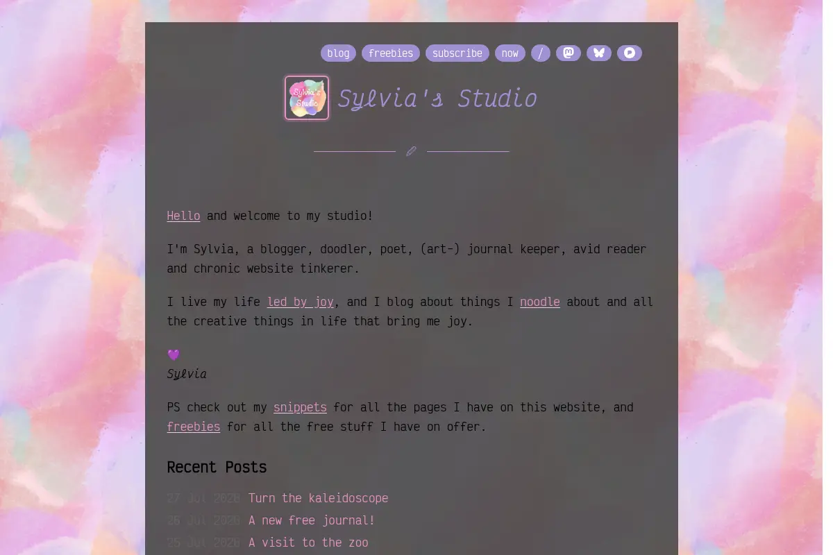 Sylvia's Studio