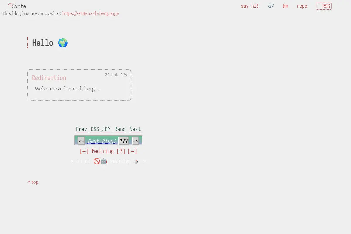 Synte Blog