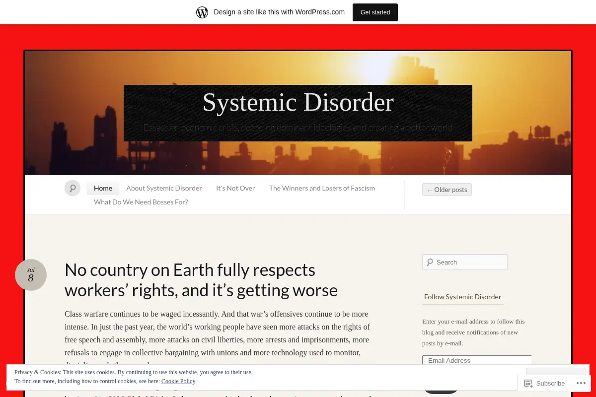 Systemic Disorder