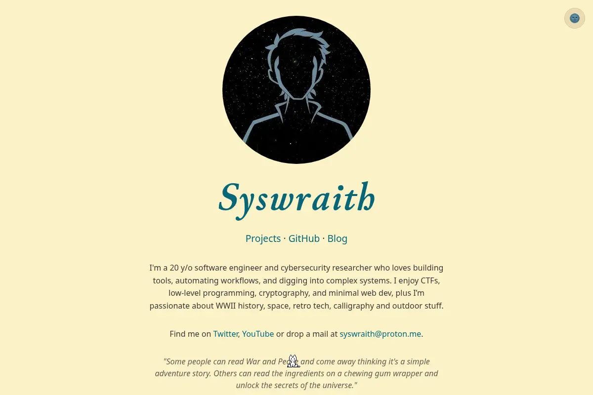 Syswraith