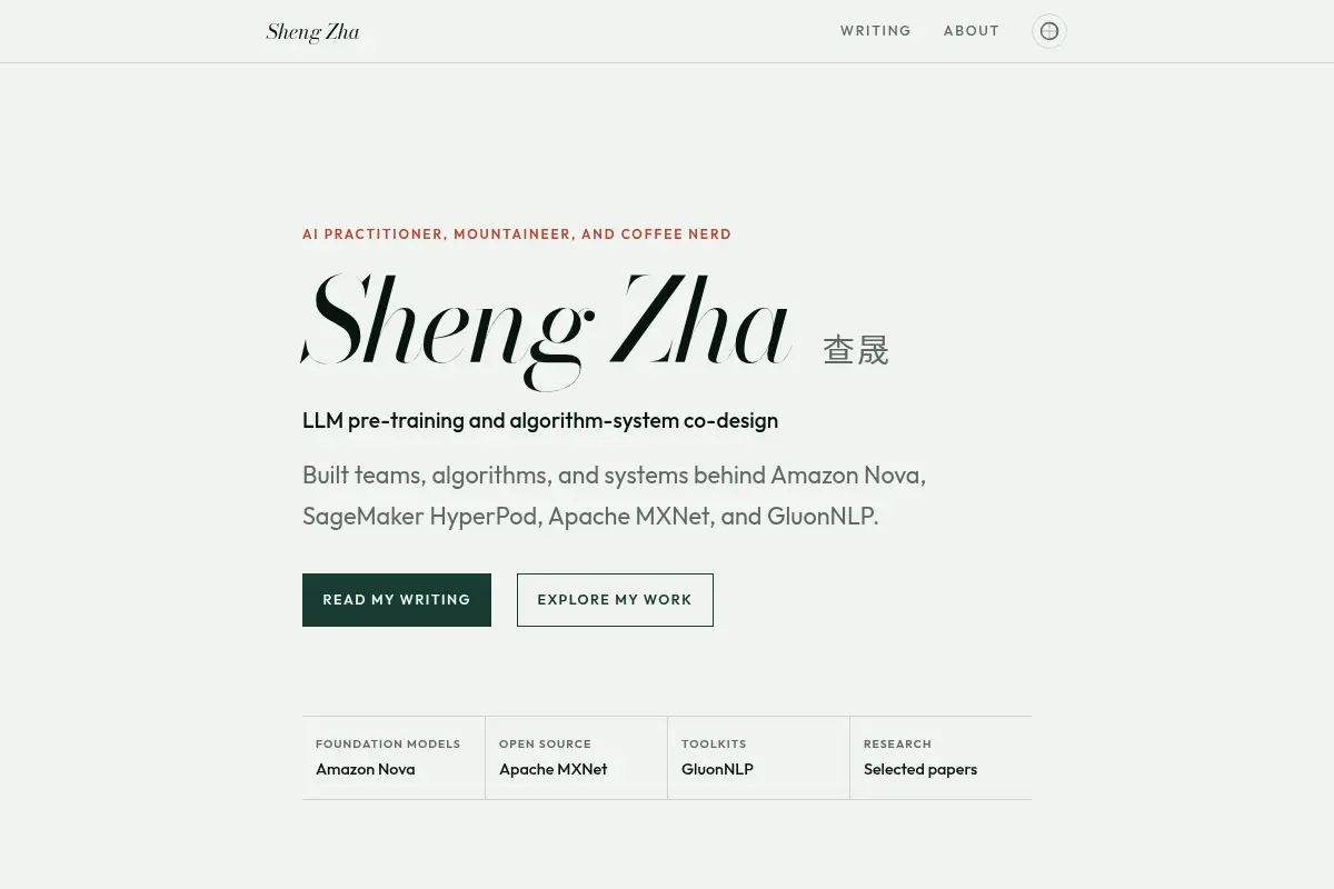 Sheng Zha