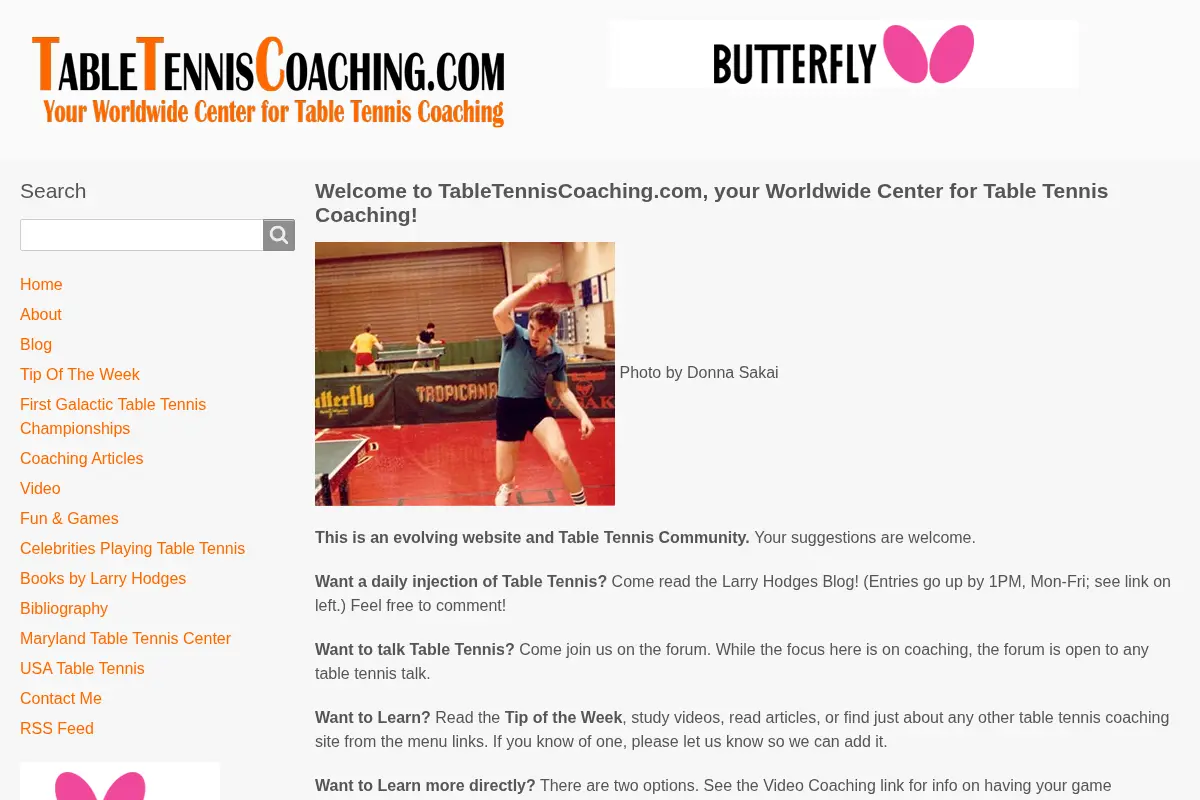 TableTennisCoaching.com