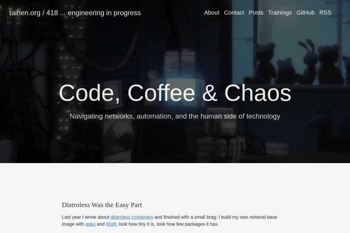 Code, Coffee & Chaos