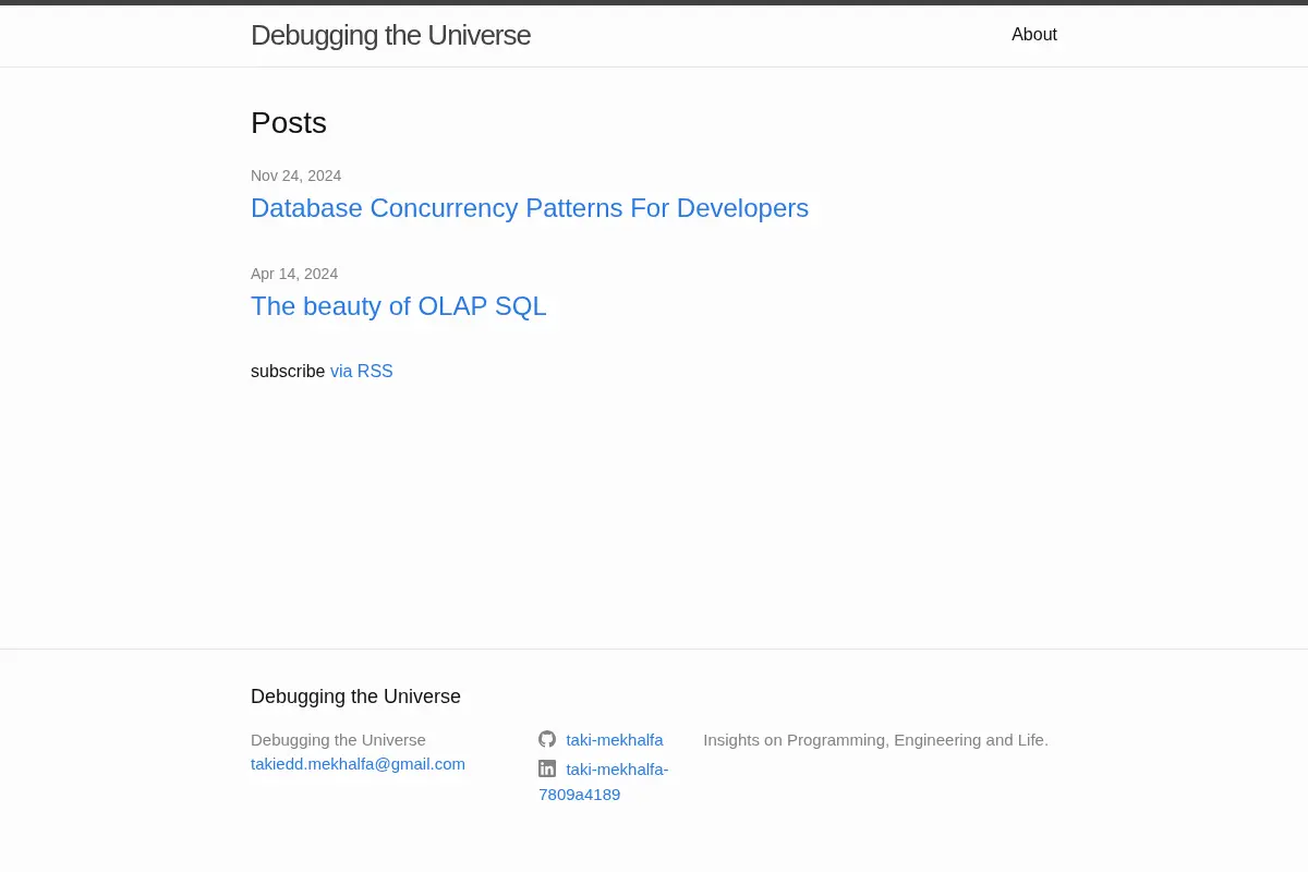 Debugging the Universe