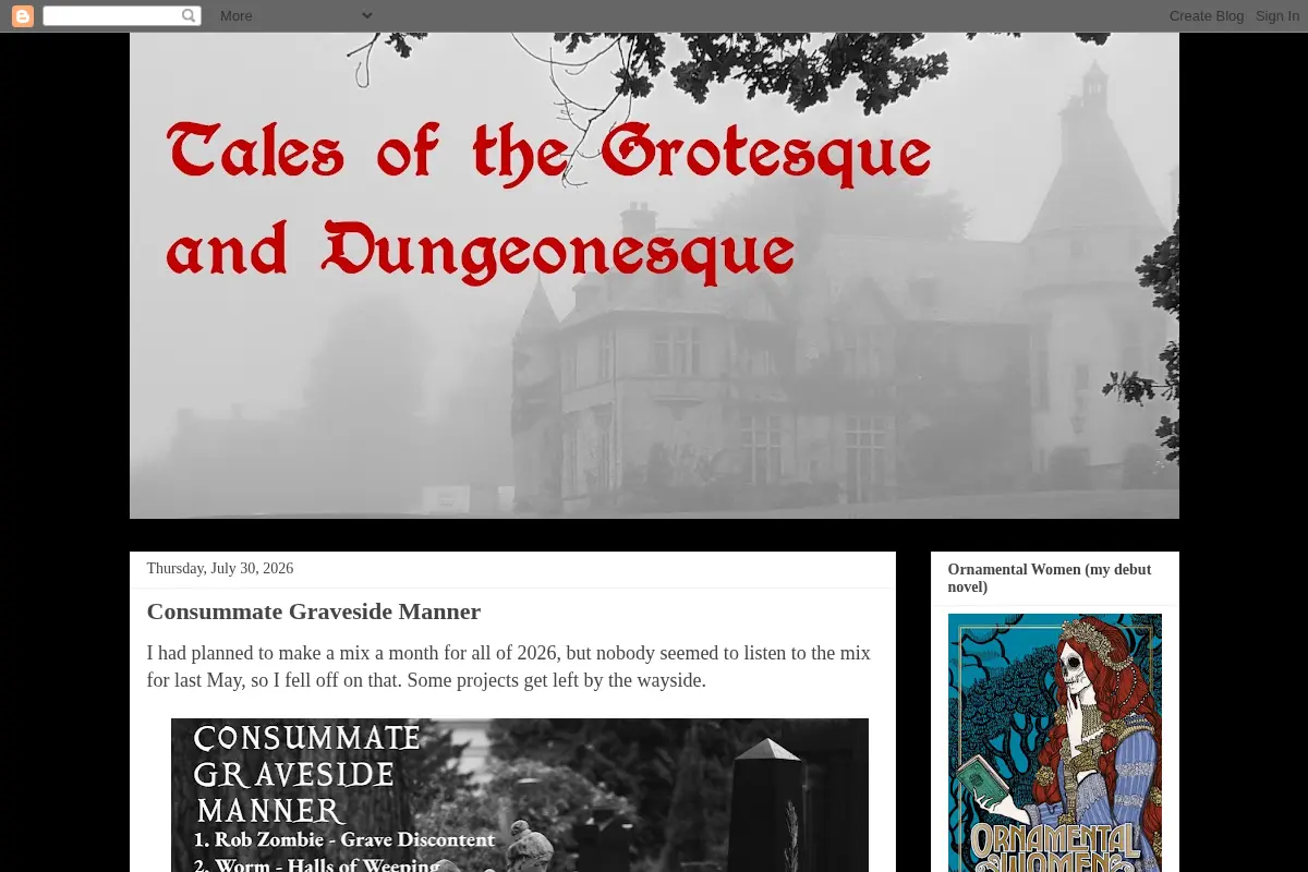 Tales of the Grotesque and Dungeonesque