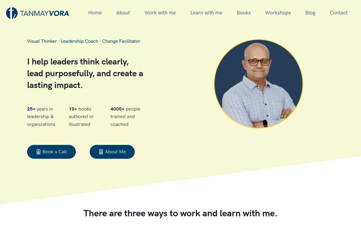 Tanmay Vora: Visual Thinker & Leadership Coach