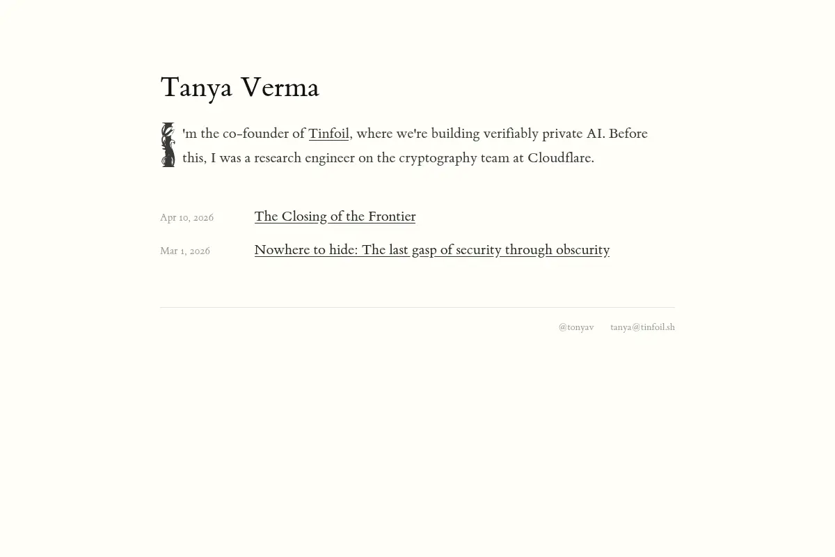 Tanya Verma