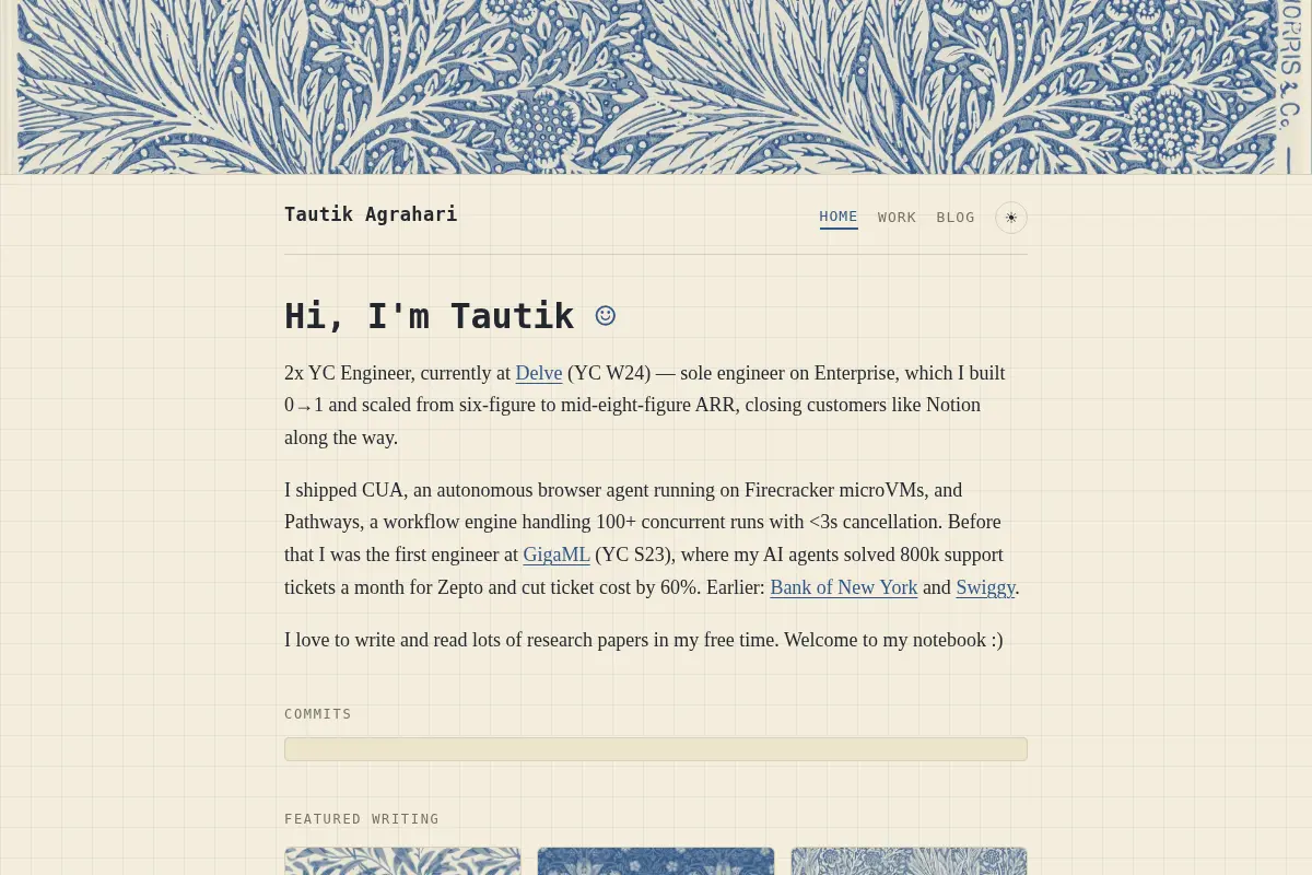 Tautik Agrahari