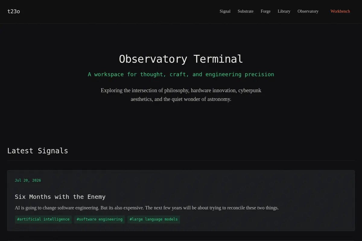 Observatory Terminal