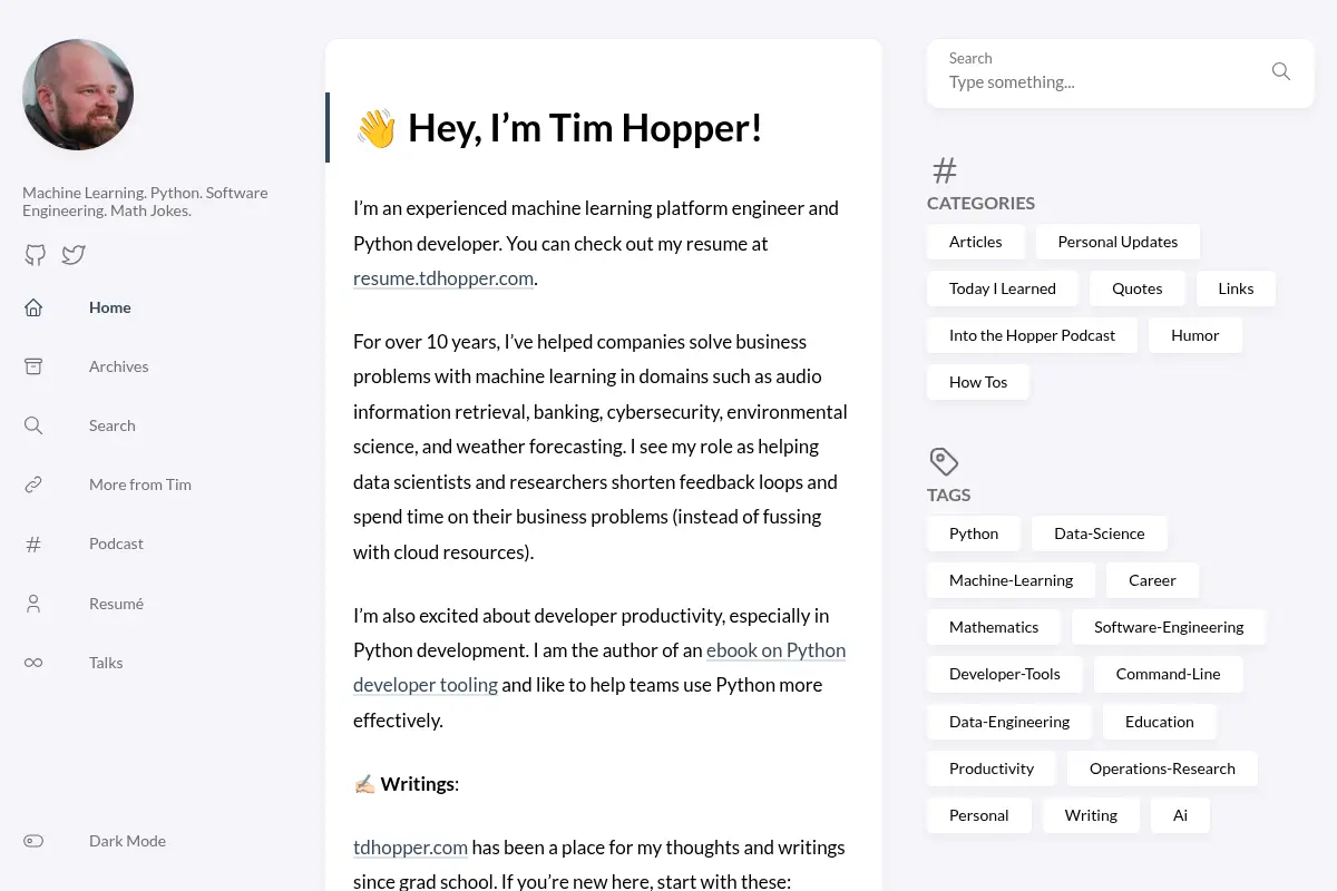 tdhopper.com