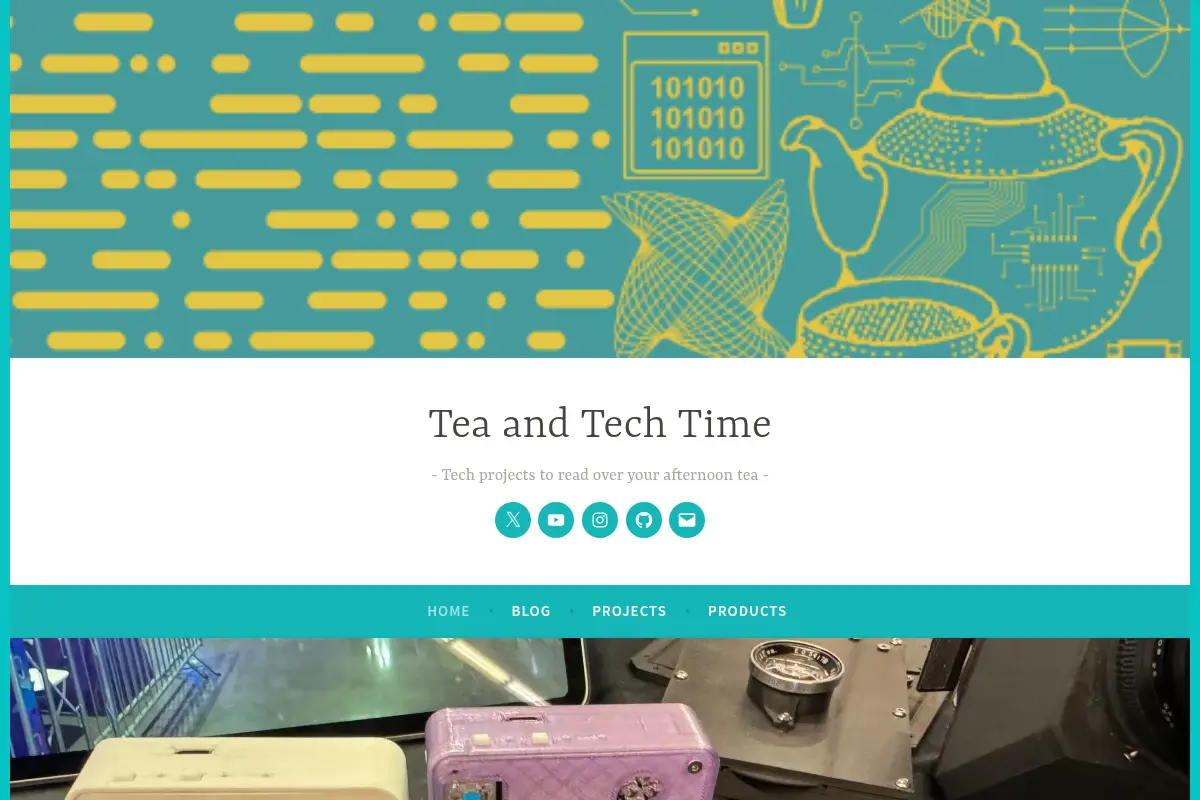 Tea and Tech Time – Tech projects to read over your afternoon tea