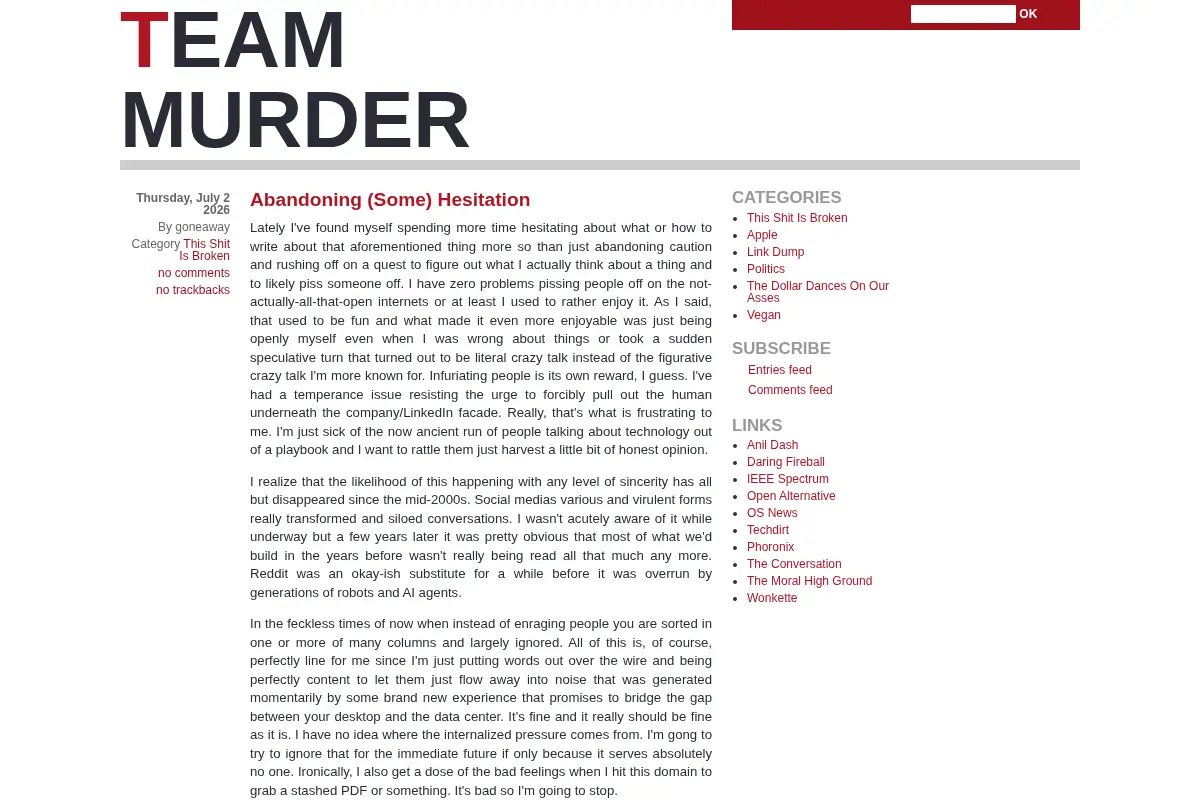 Team Murder