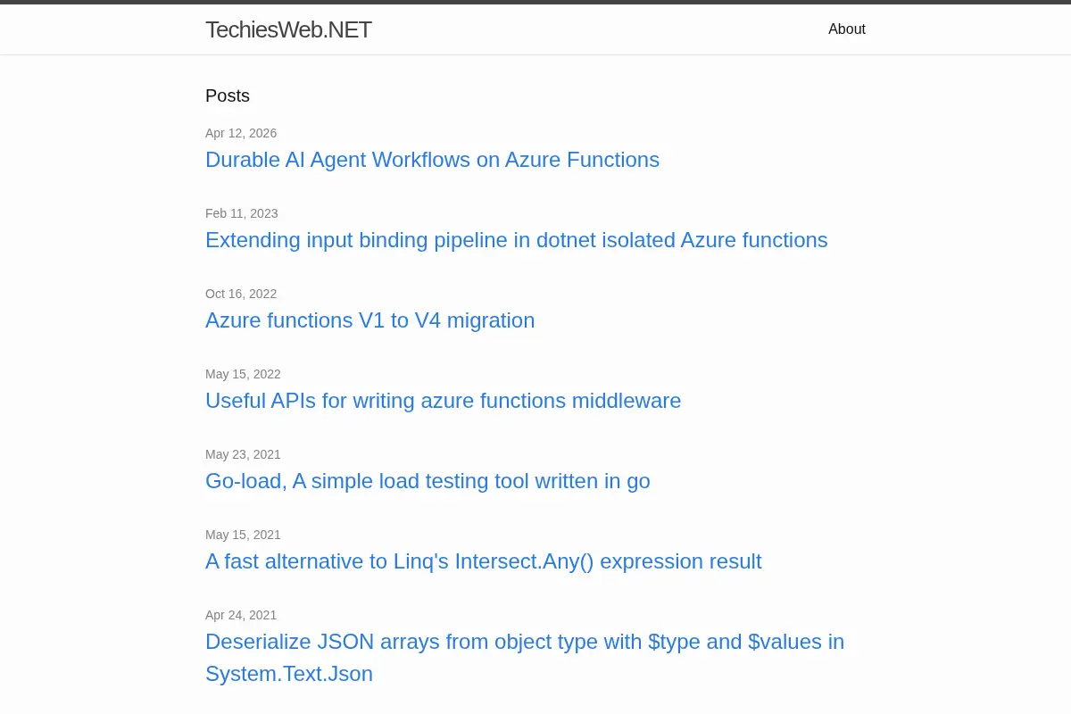 TechiesWeb.NET