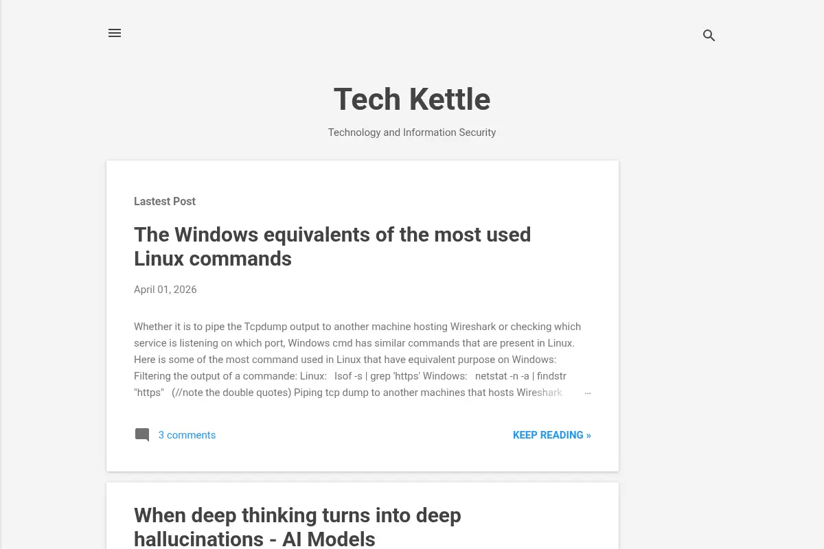 Tech Kettle