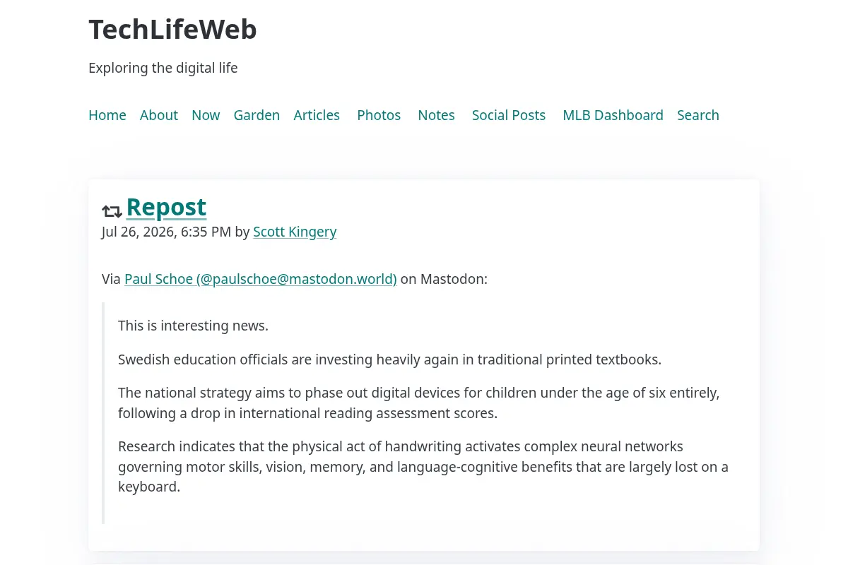 TechLifeWeb