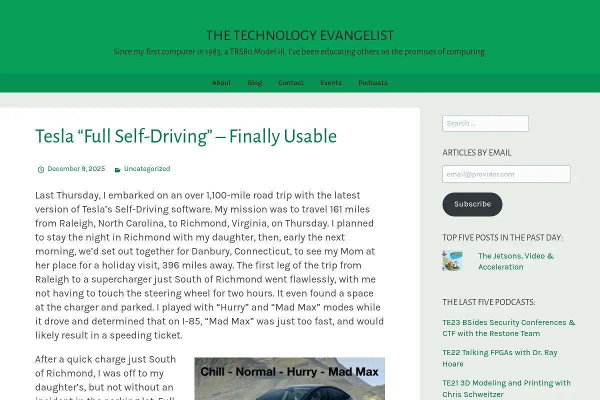 The Technology Evangelist
