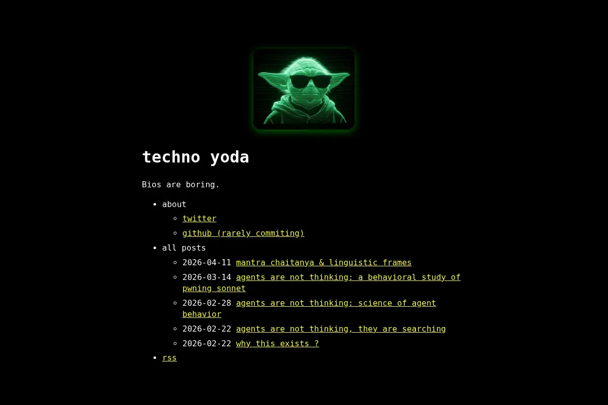 techno yoda