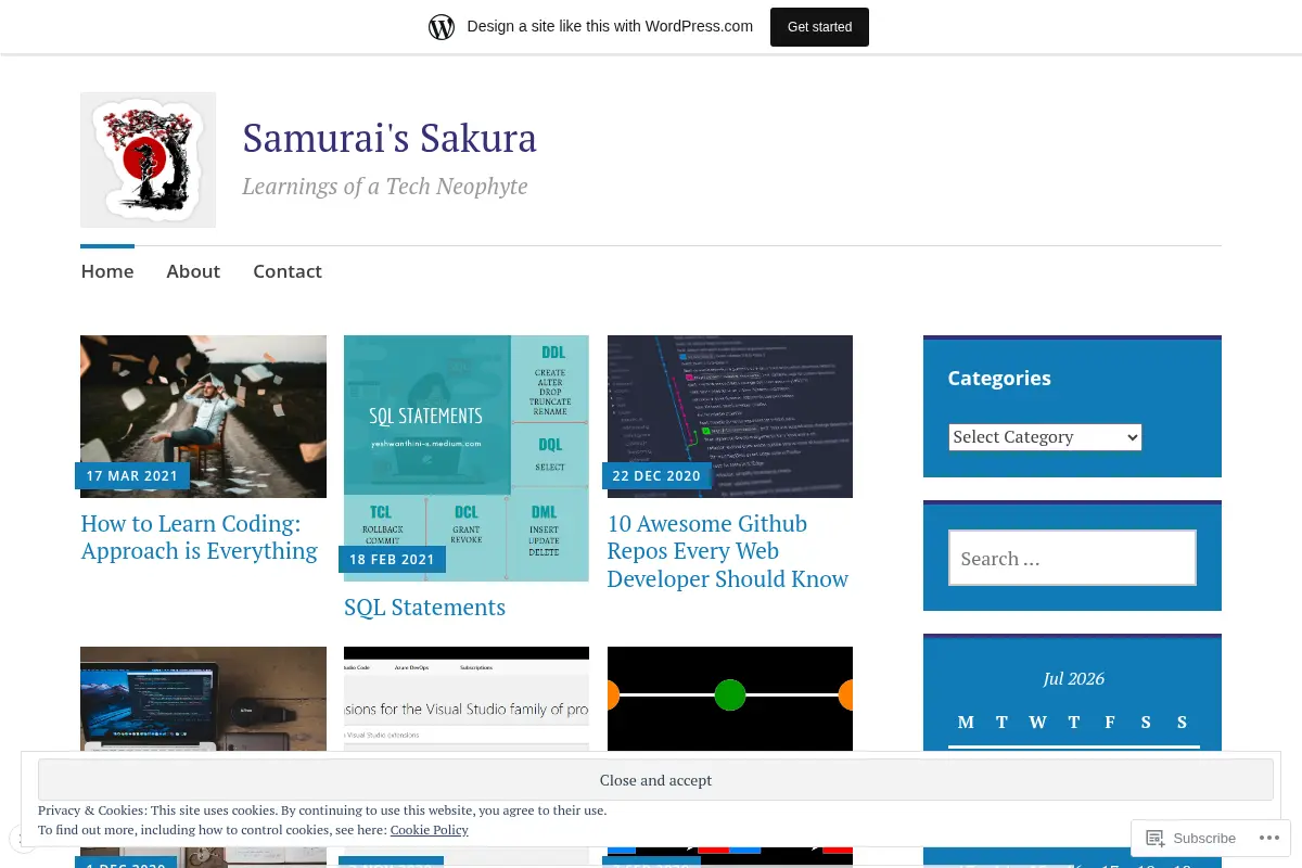 Samurai's Sakura